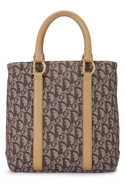 Brown Trotter Canvas Handbag