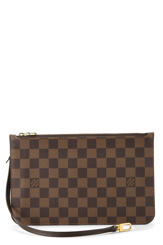 Damier Ebene Neverfull Pouch MM NM, , large image number 0