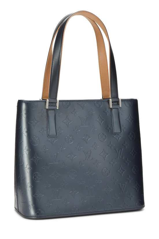 Navy Monogram Vernis Mat Stockton, , large image number 1