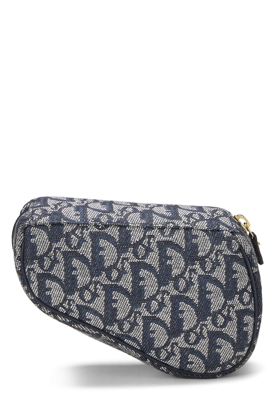 Navy Trotter Canvas Saddle Pouch, , large image number 2