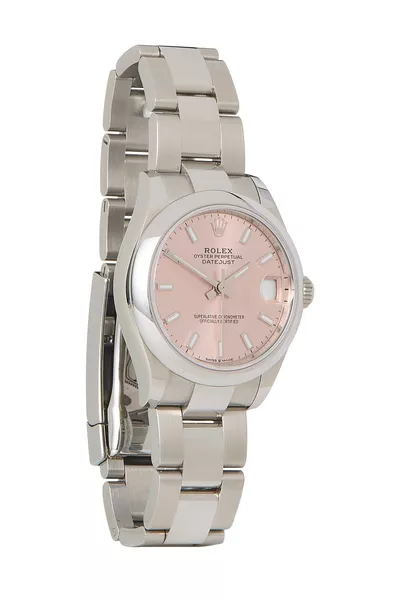 Pink Dial Stainless Steel Datejust 278240 31mm