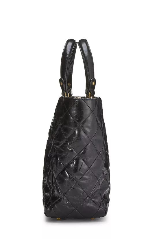 Black Calfskin Reissue Shopping Tote Large, , large image number 2