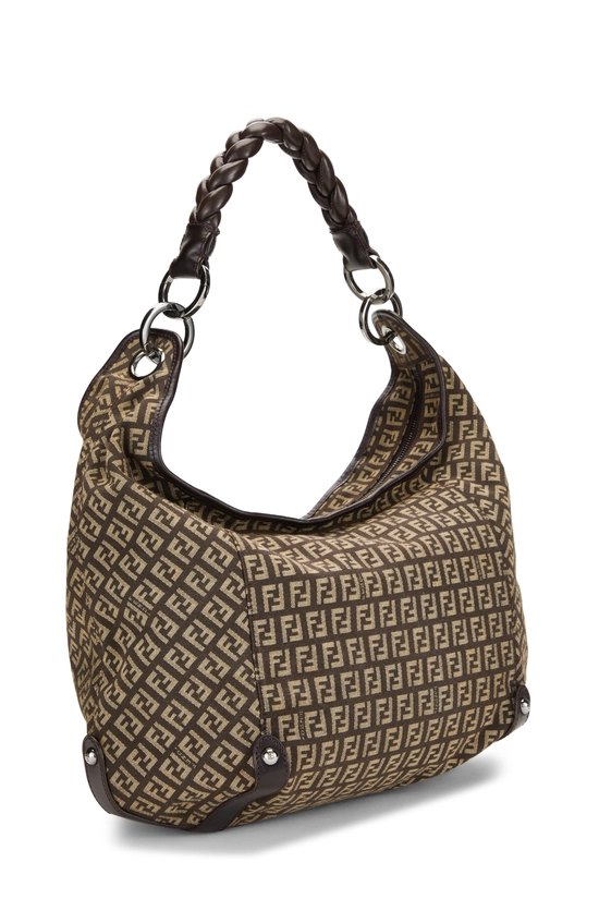 Brown Zucchino Canvas Hobo, , large image number 1