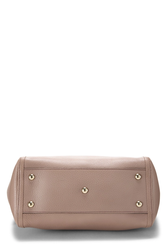 Pink Leather Soho Top Handle Bag, , large image number 4
