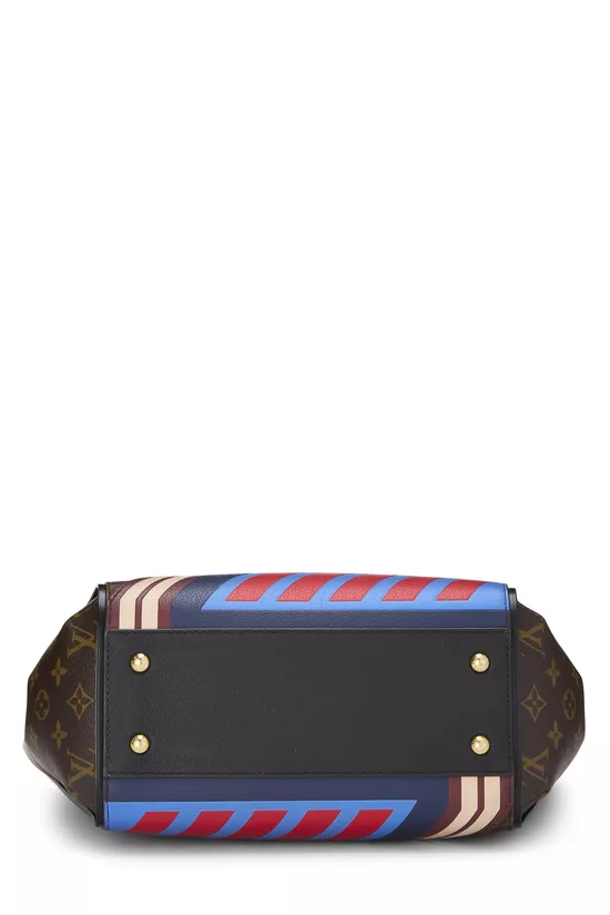 Multicolor Monogram Canvas Striped Kimono MM, , large image number 4