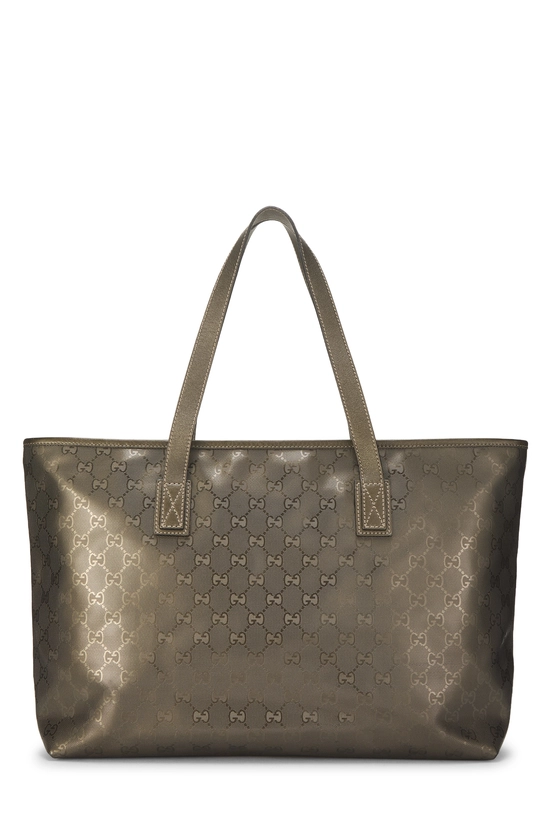 Gold GG Imprime Supreme Tote, , large image number 3