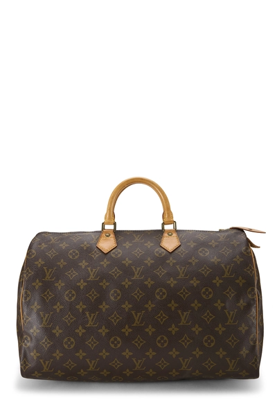 Louis Vuitton Monogram Canvas Speedy 40