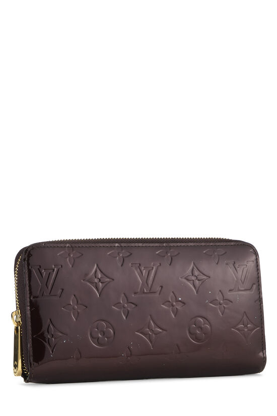 Amarante Monogram Vernis Zippy Continental Wallet, , large image number 1