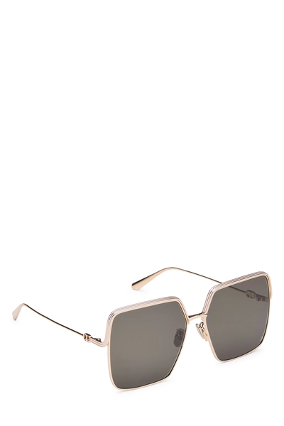 Pink Rose Gold Metal Ever Dior S1U Sunglasses, , large