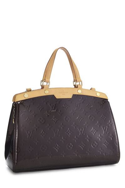 Lilac Monogram Vernis Brea MM, , large