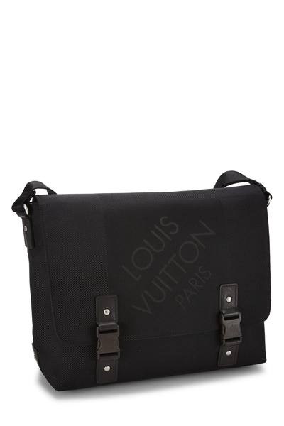 Louis Vuitton Black Damier Geant Loup Messenger — photo 2