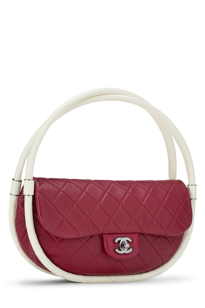 Chanel Red Lambskin Hula Hoop Bag Mini — photo 2