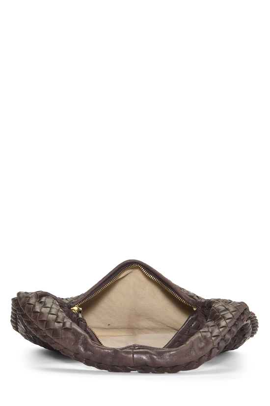 Brown Intrecciato Veneta Hobo Small, , large image number 5