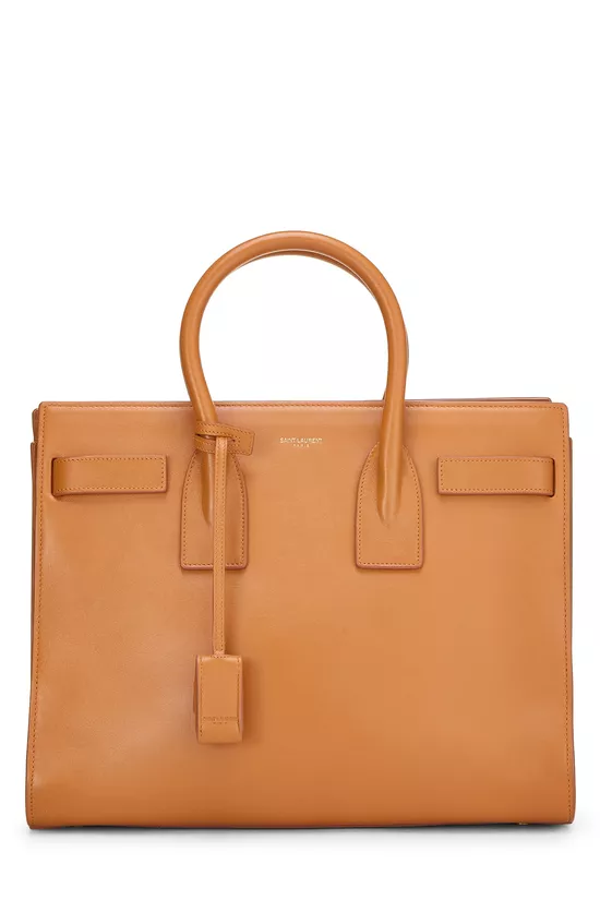 Orange Calfskin Sac De Jour Small, , large image number 0