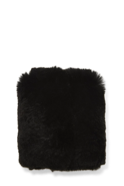 Black Lapin Arm Warmer, , large