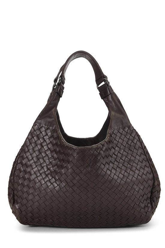 Brown Intrecciato Campana Tote Small, , large image number 3