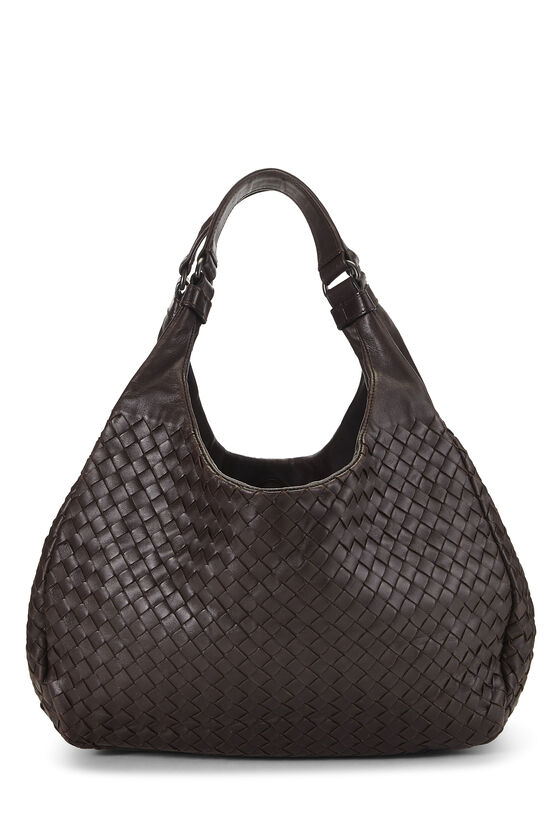 Brown Intrecciato Campana Tote Small, , large image number 3