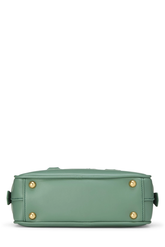 Green Calfskin Arcadie Top Handle Bag, , large image number 4