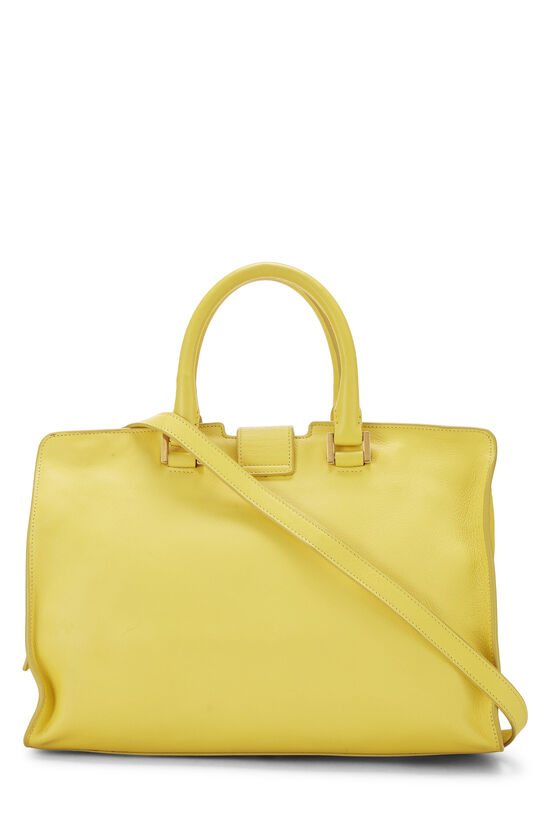 Yellow Calfkskin Classic  Y Cabas Small, , large image number 3