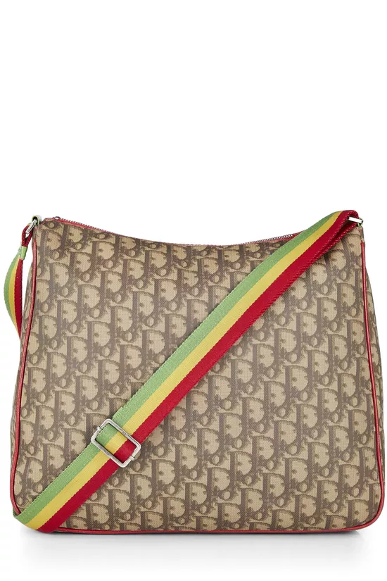 Rasta Trotter Canvas Messenger Bag, , large image number 3