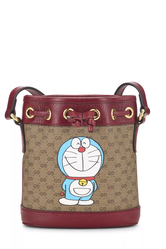 Doraemon x Gucci Coated Canvas Bucket Bag Mini, , large image number 0