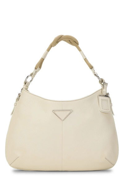White Vitello Daino Hobo