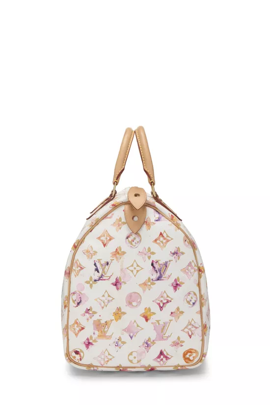 Richard Prince x Louis Vuitton Monogram Watercolor Speedy 35, , large image number 2