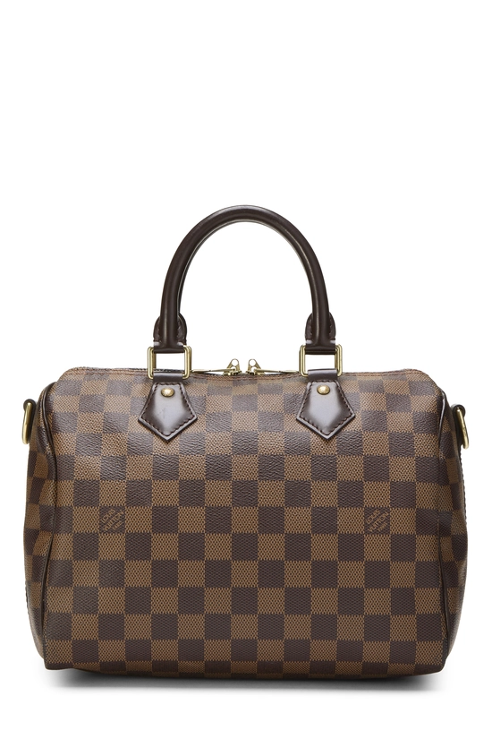 Damier Ebene Speedy Bandouliere 25, , large image number 0