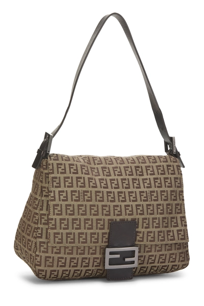 Fendi Brown Zucchino Canvas Mama — photo 2