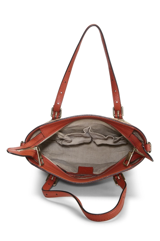 Orange Original GG Canvas Convertible Zip Handbag Small, , large image number 5