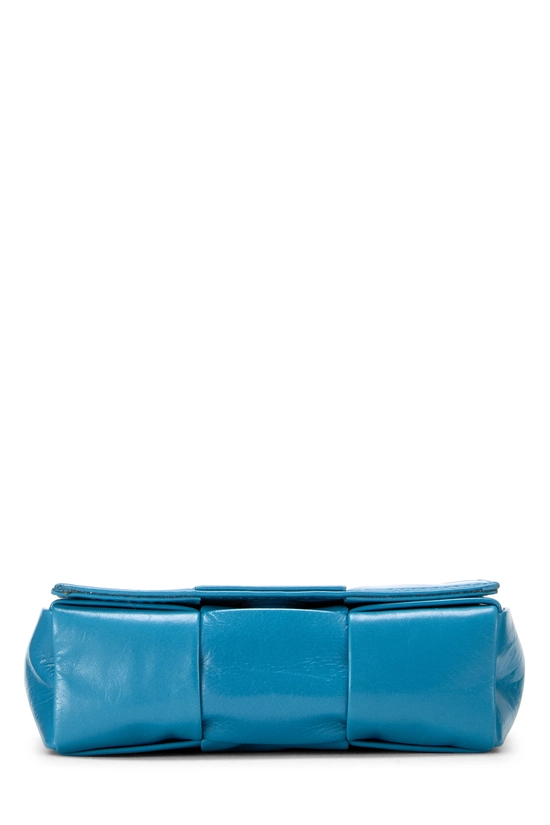 Blue Maxi Intrecciato Candy Cassette Crossbody, , large image number 4