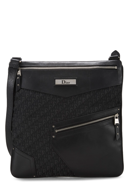 Black Trotter Street Chic Messenger Bag, , large image number 0