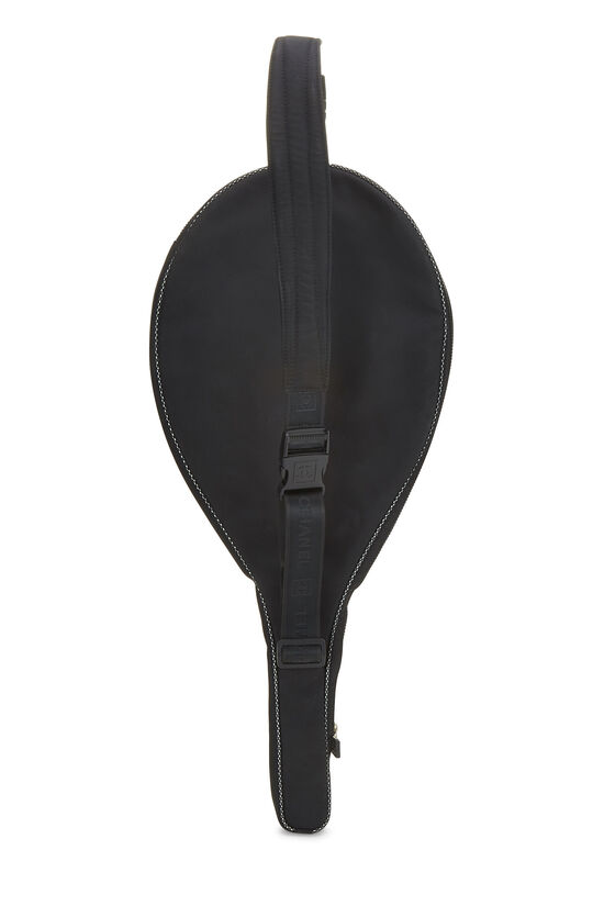 Black Carbon Fiber Sportline Tennis Racket & Cover, , large image number 5