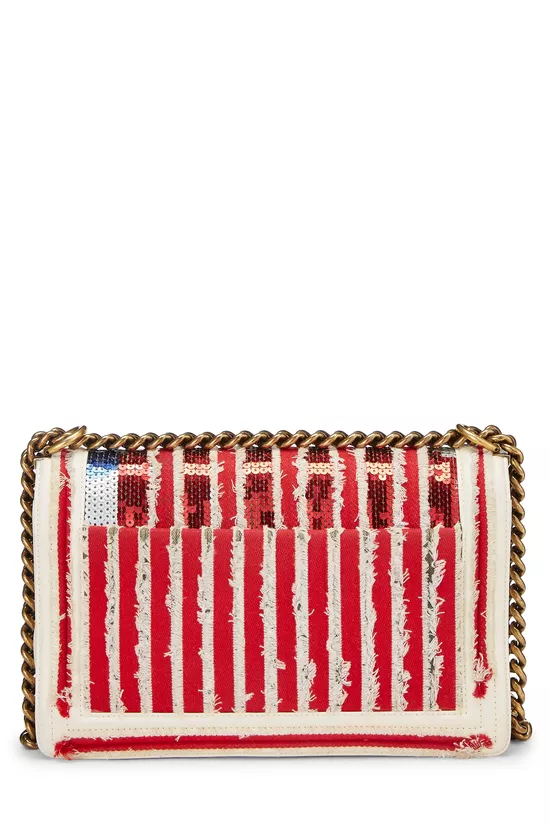 Paris-Cuba Multicolor Sequin Boy Bag New Medium, , large image number 4