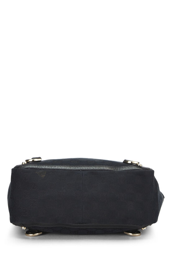 Black Original GG Canvas D-Ring Abbey Tote, , large image number 4