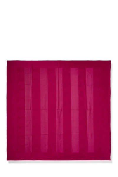 Pink Silk Camellia Scarf