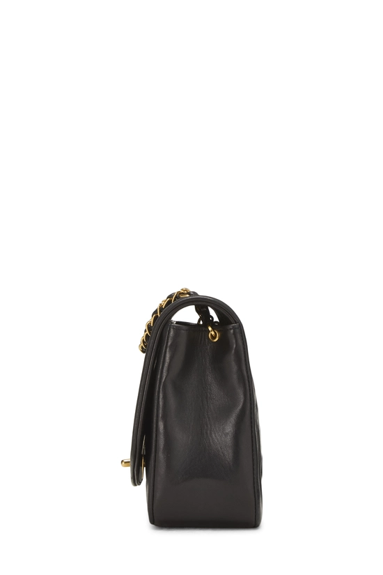 Black Quilted Lambskin Diana Flap Medium, , large image number 2