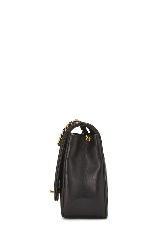 Black Quilted Lambskin Diana Flap Medium, , large image number 2