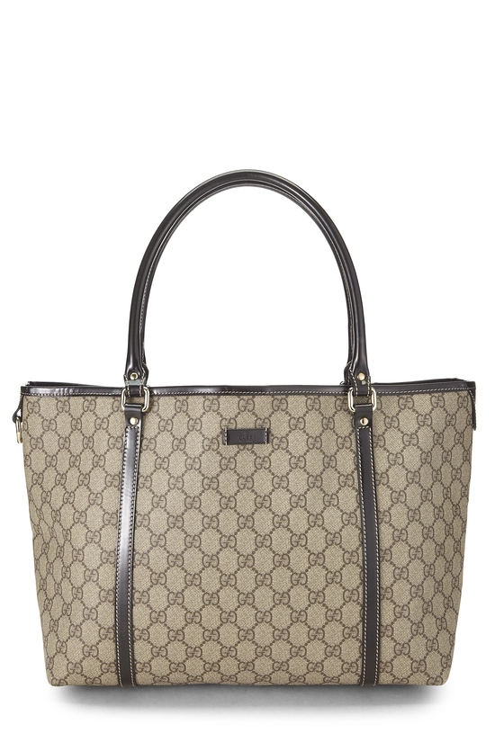 Brown GG Supreme Canvas Joy Tote, , large image number 0