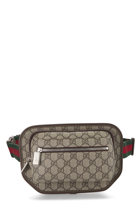 Brown GG Supreme Canvas Belt Bag, , large image number 0