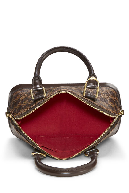 Louis Vuitton Damier Ebene Alma BB w/ Strap - Brown Handle Bags