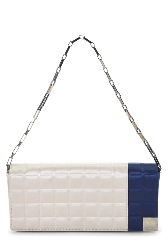 Multicolor Satin Chocolate Bar Shoulder Bag, , large image number 0