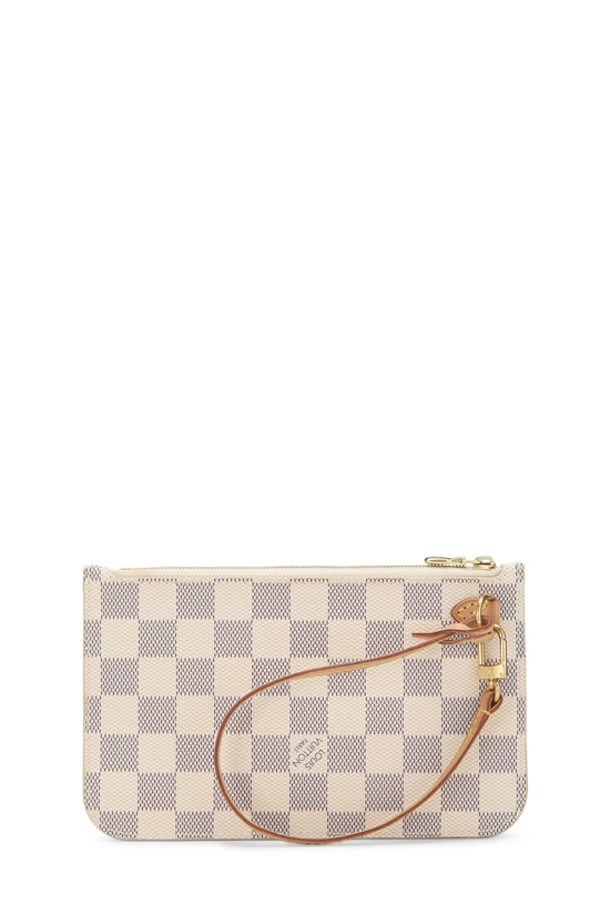 Damier Azur Neverfull Pouch PM, , large image number 2