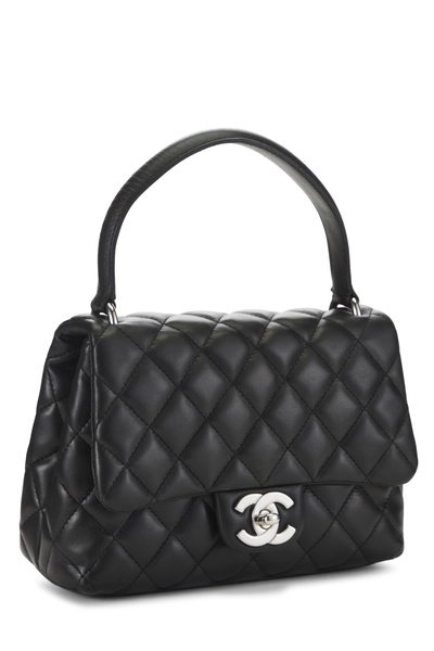 Chanel Black Quilted Lambskin Kelly Mini — photo 2