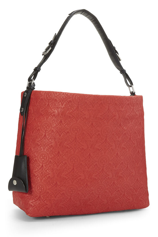 Red Monogram Antheia Leather Hobo PM, , large image number 1