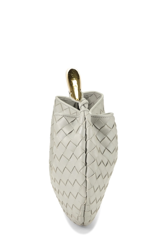 Grey Intrecciato Sardine Bag, , large image number 2