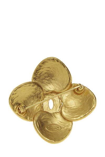 Gold Grapevine 'CC' Pin, , large