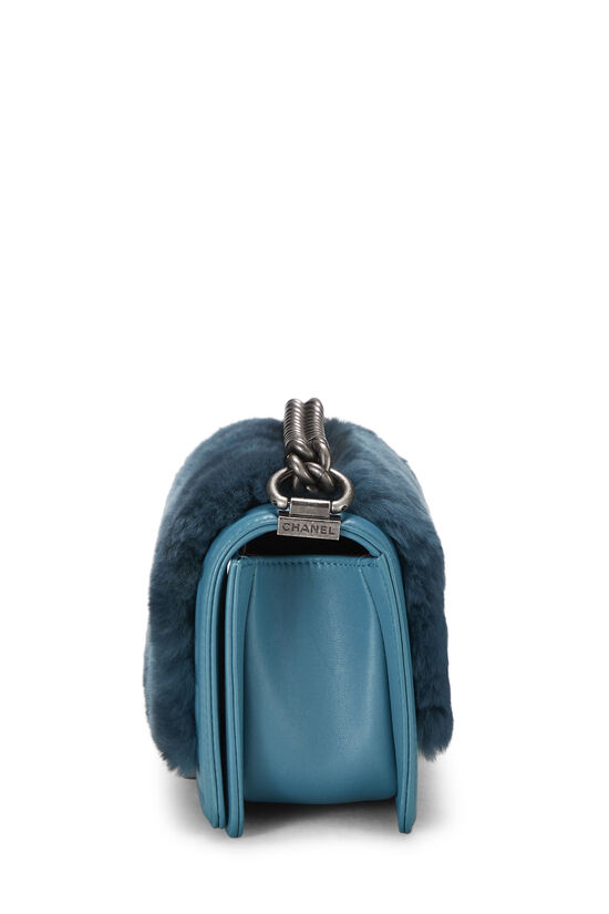 Blue Fur Boy Bag Small