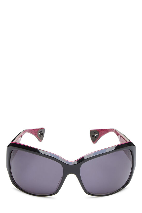 Black Acetate Hang II Sunglasses, , large image number 1