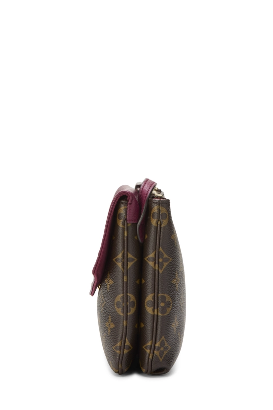 Purple Monogram Canvas Twice, , large image number 2